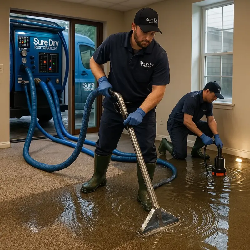 Water Extraction and Removal process in North Babylon, NY